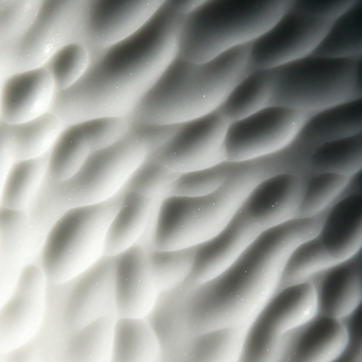 macro detail of fine white porcelain texture with delicate shadows